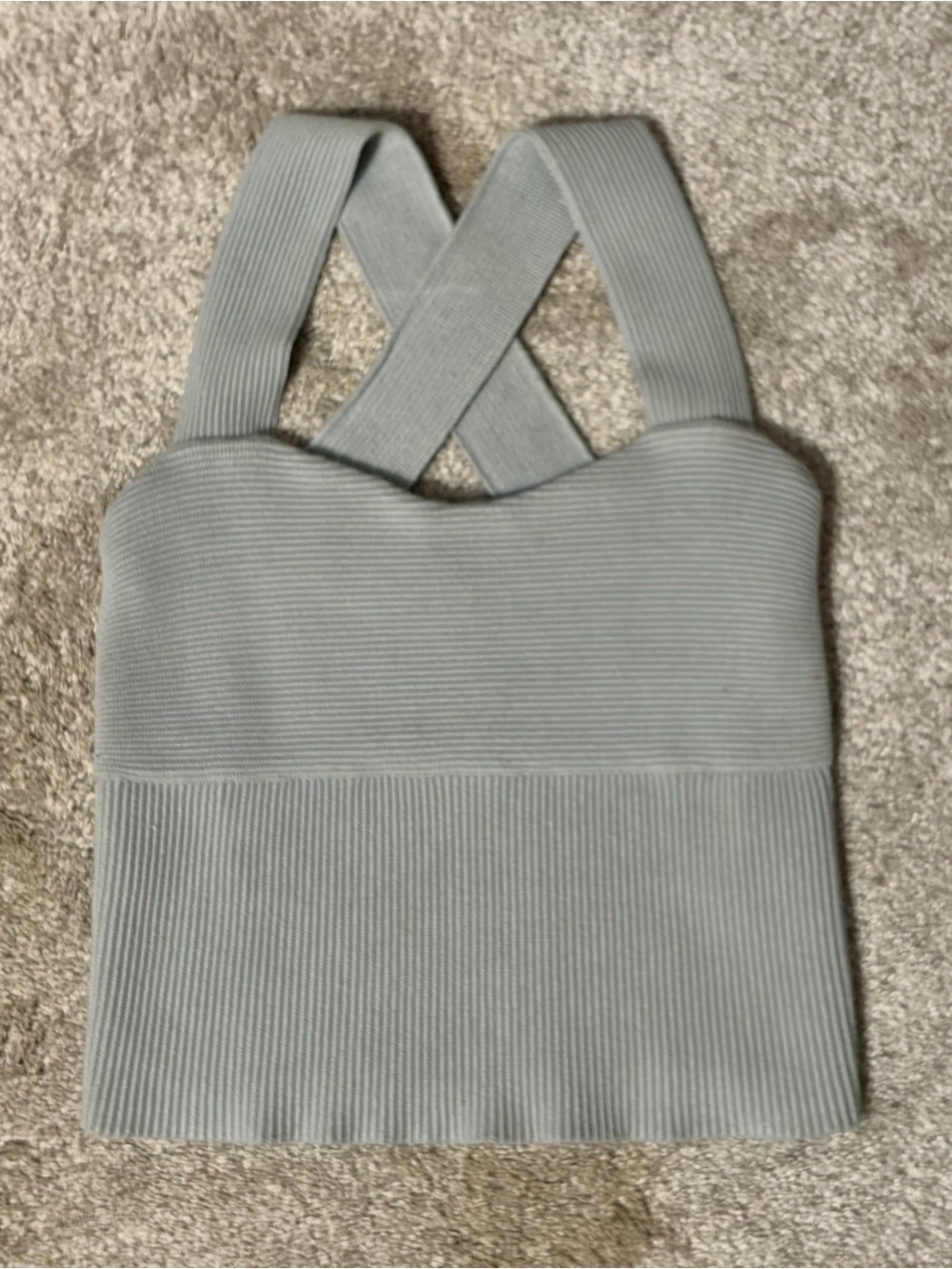 Abercrombie & Fitch Ottoman Cross-Back Tank